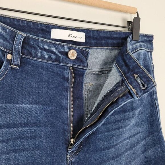 Kancan Size 31 Nicole High Rise Super Skinny Jeans Ankle Dark Wash Blue - Picture 8 of 12